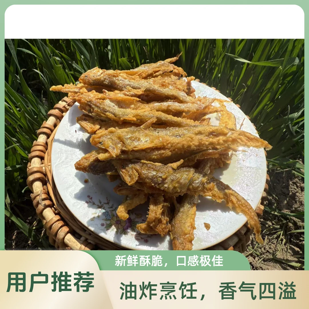 油炸小白条香酥淮河野生无污染