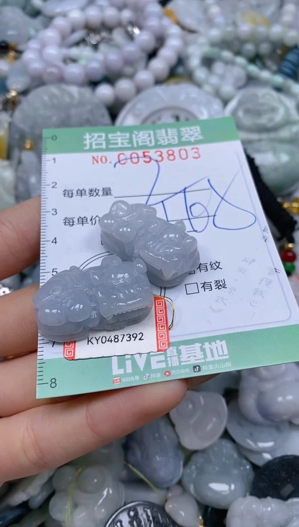 【闪购商品】翡翠颈饰未镶嵌闪购商品0053803