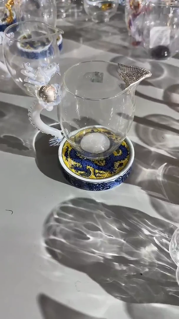 银珠白龙+银嘴+杯垫