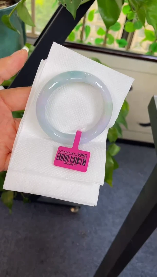 翡翠手镯未镶嵌135手镯55.8