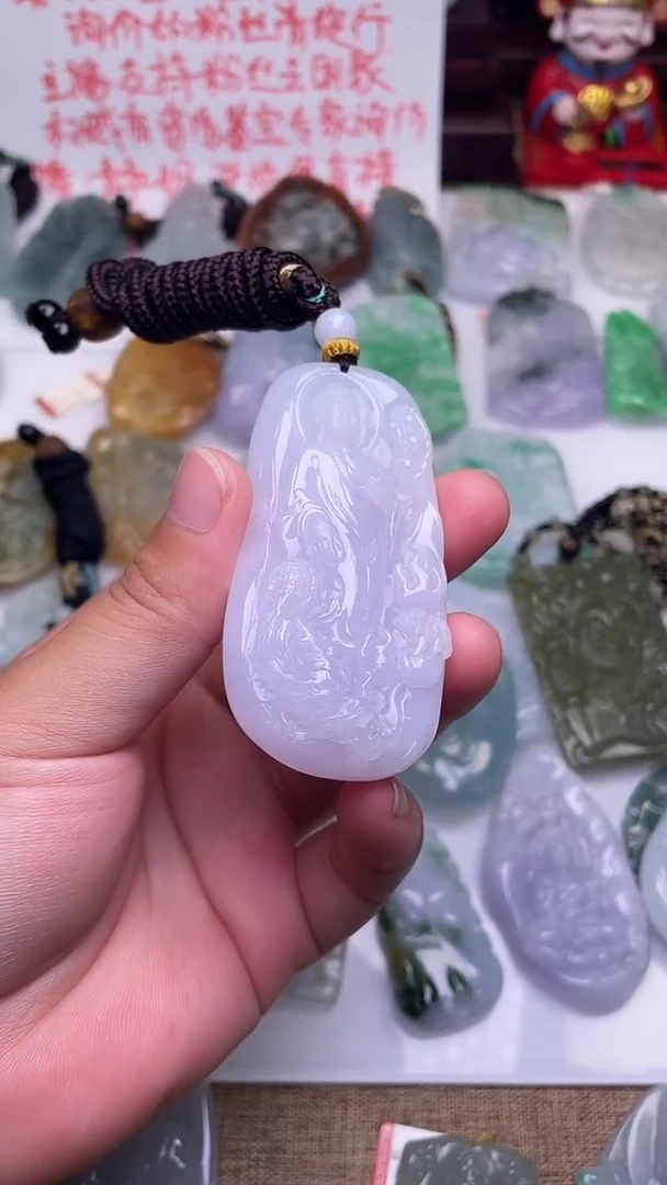 颈饰未镶嵌翡翠阿弥陀佛