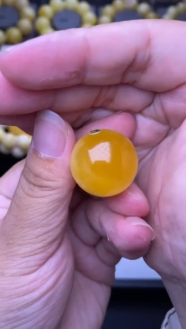 裸石琥珀未镶嵌大小姐珠宝严选105