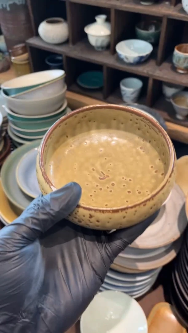 【闪购商品】瓷片756  微瑕燕麦小钵碗1个