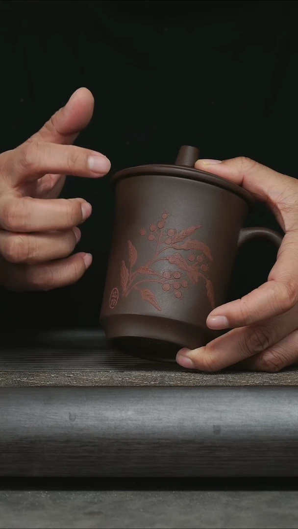 【闪购商品】紫砂茶杯怀旧麦穗@@GB00947