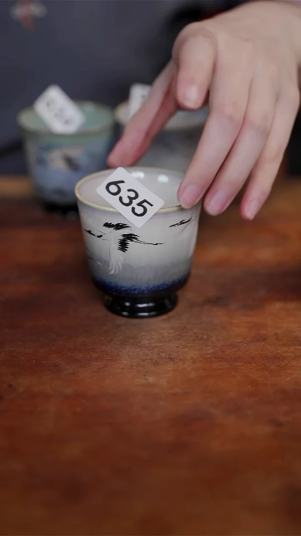 杯等烟雨陶瓷手作主人杯635