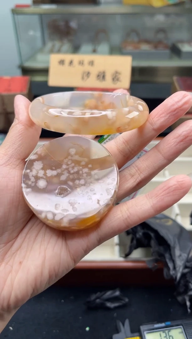 未镶嵌手镯石英质玉59圈口（赠品镯心）3975377