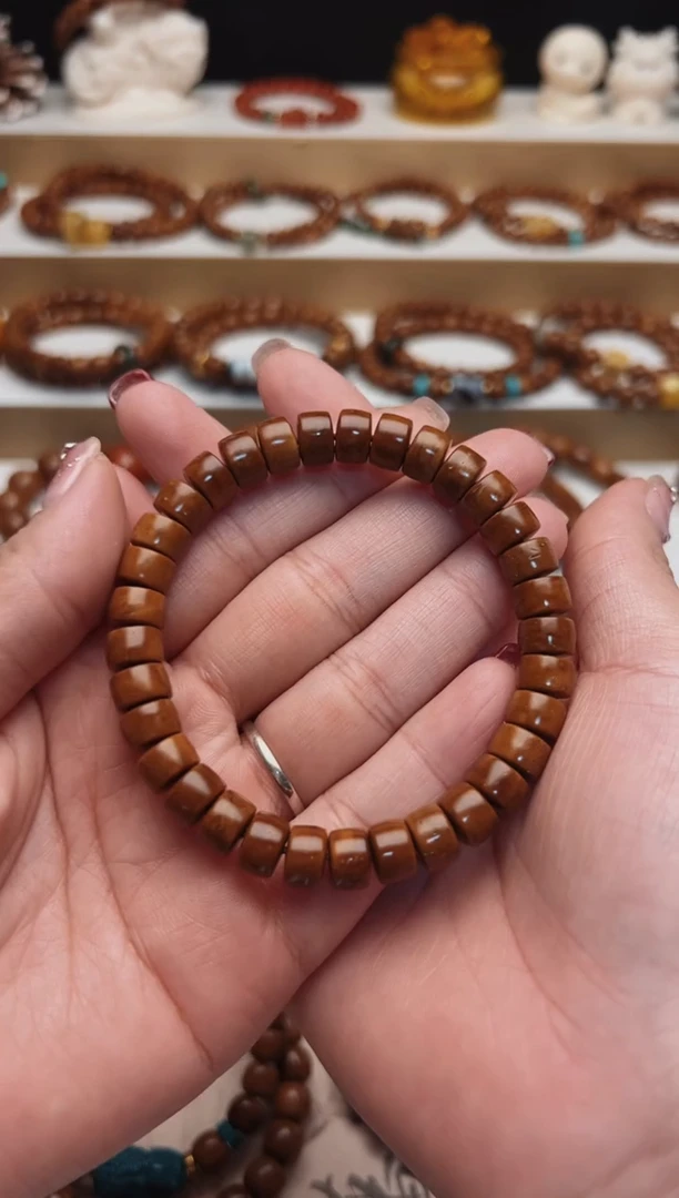 【闪购商品】库克手串库克菩提药片款9*6mm