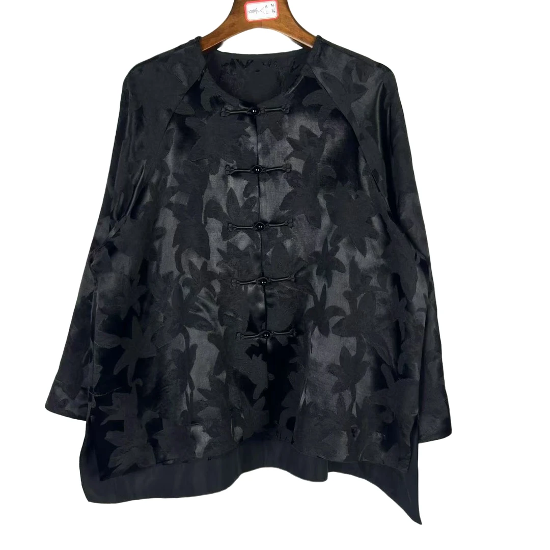 朱总原创设计1C217素影唐风上衣