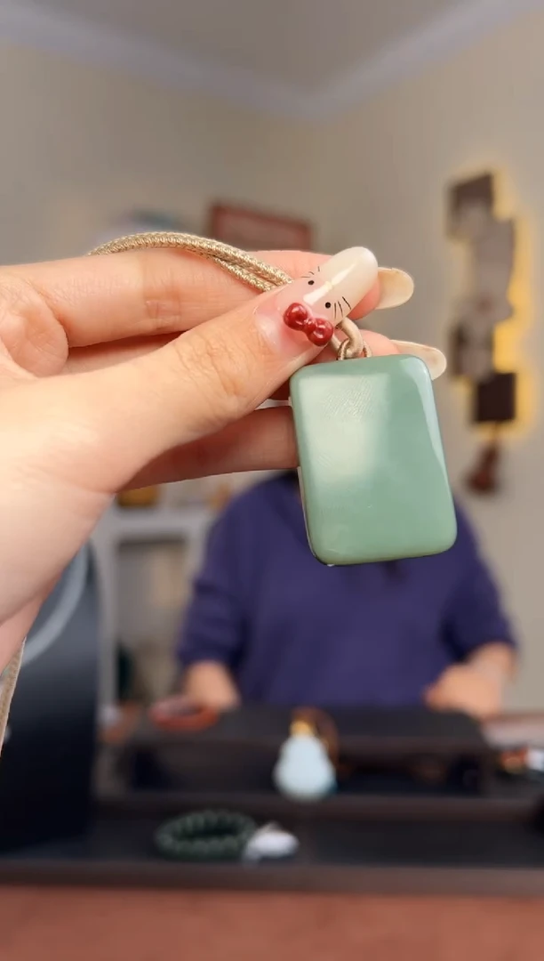 颈饰未镶嵌和田玉S19- 36*26*9