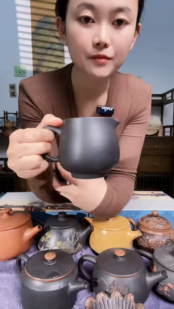 【闪购商品】建水紫陶公道杯素面