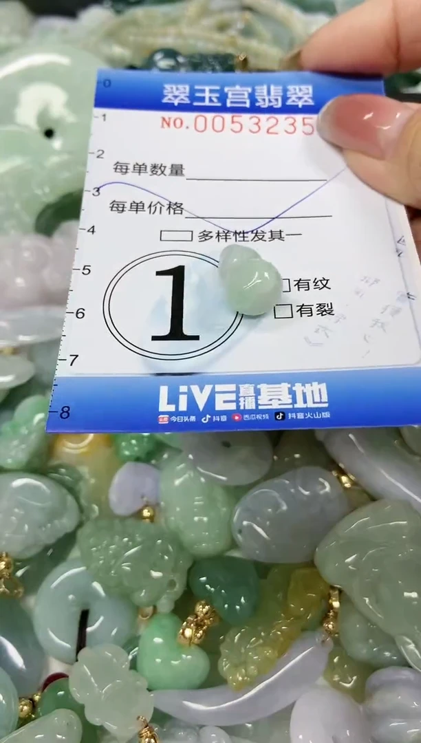 【闪购商品】翡翠颈饰未镶嵌闪购0053235