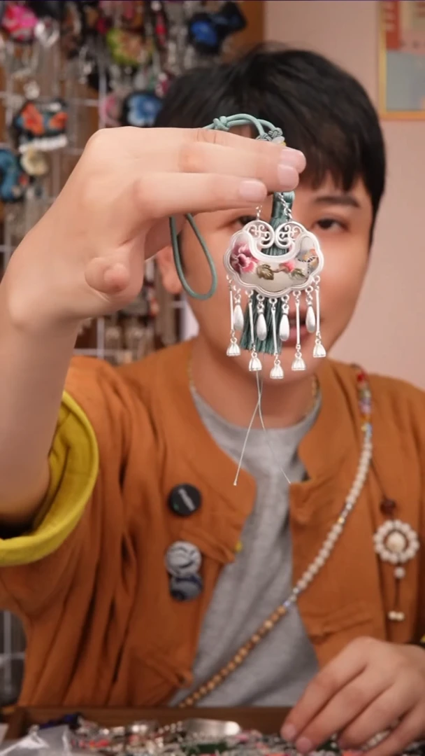 刺绣053  高吉文创 直播老绣