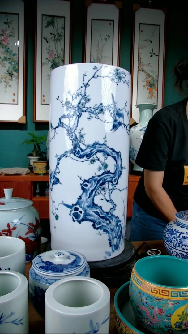 陶土景德镇手绘陶瓷8888