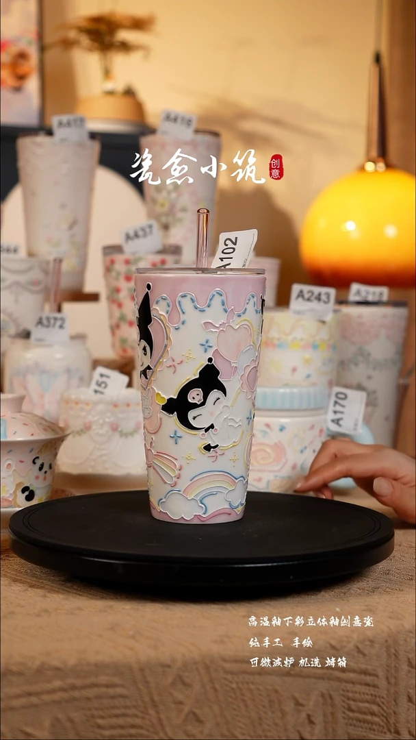 景德镇高温釉下彩创意瓷