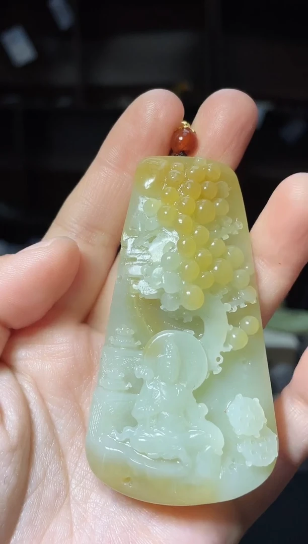 【闪购商品】和田玉颈饰未镶嵌1