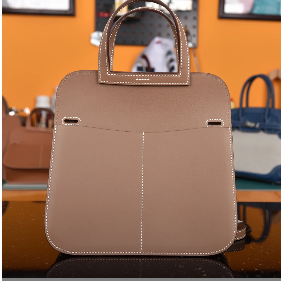 明豪手工坊马蹄包evecolor皮