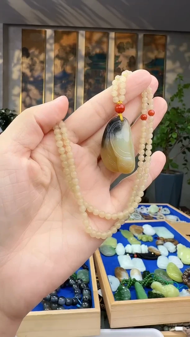 未镶嵌和田玉挂件拍一发一