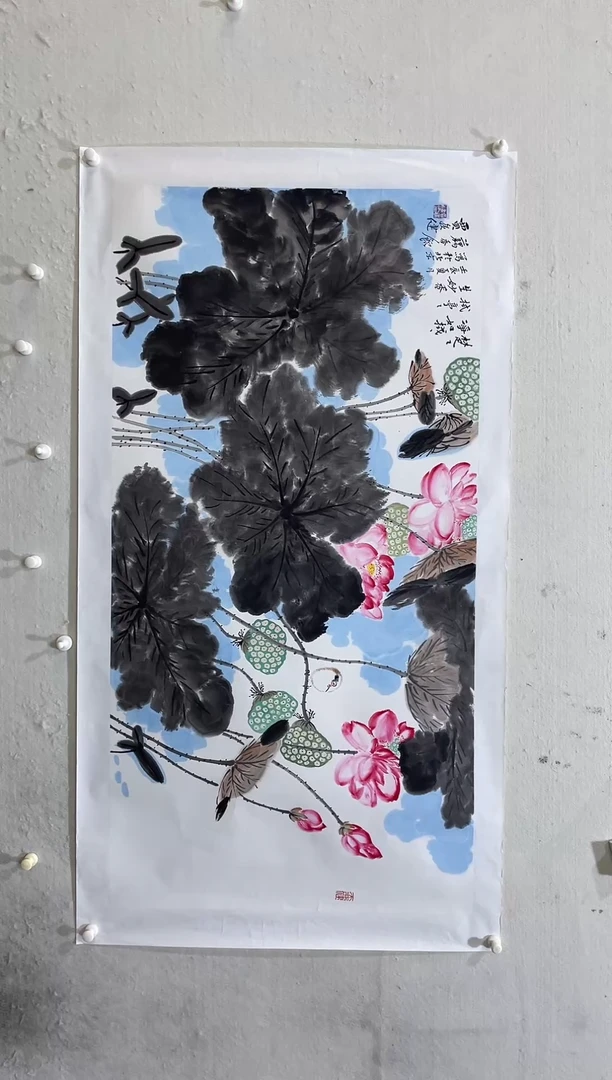 书法美术馆书法画作
