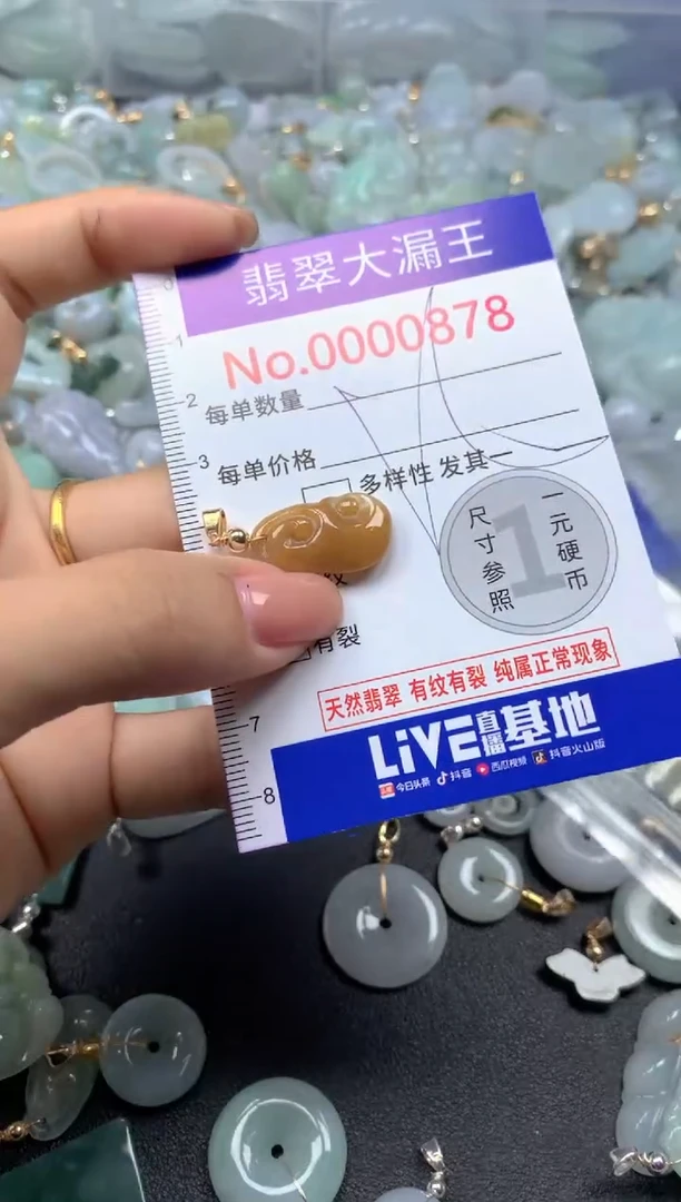 颈饰未镶嵌翡翠878