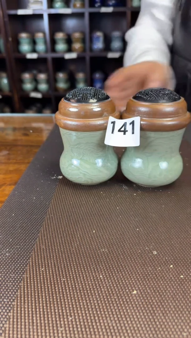 炮筒海水麒麟一对141