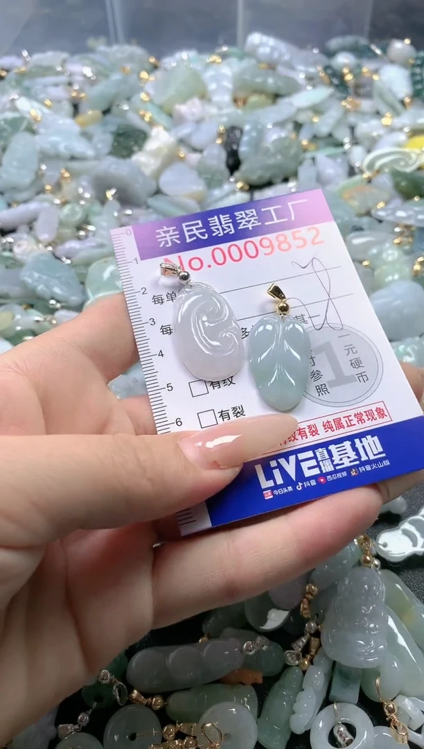 【闪购商品】翡翠吊坠(不含链)未镶嵌9852
