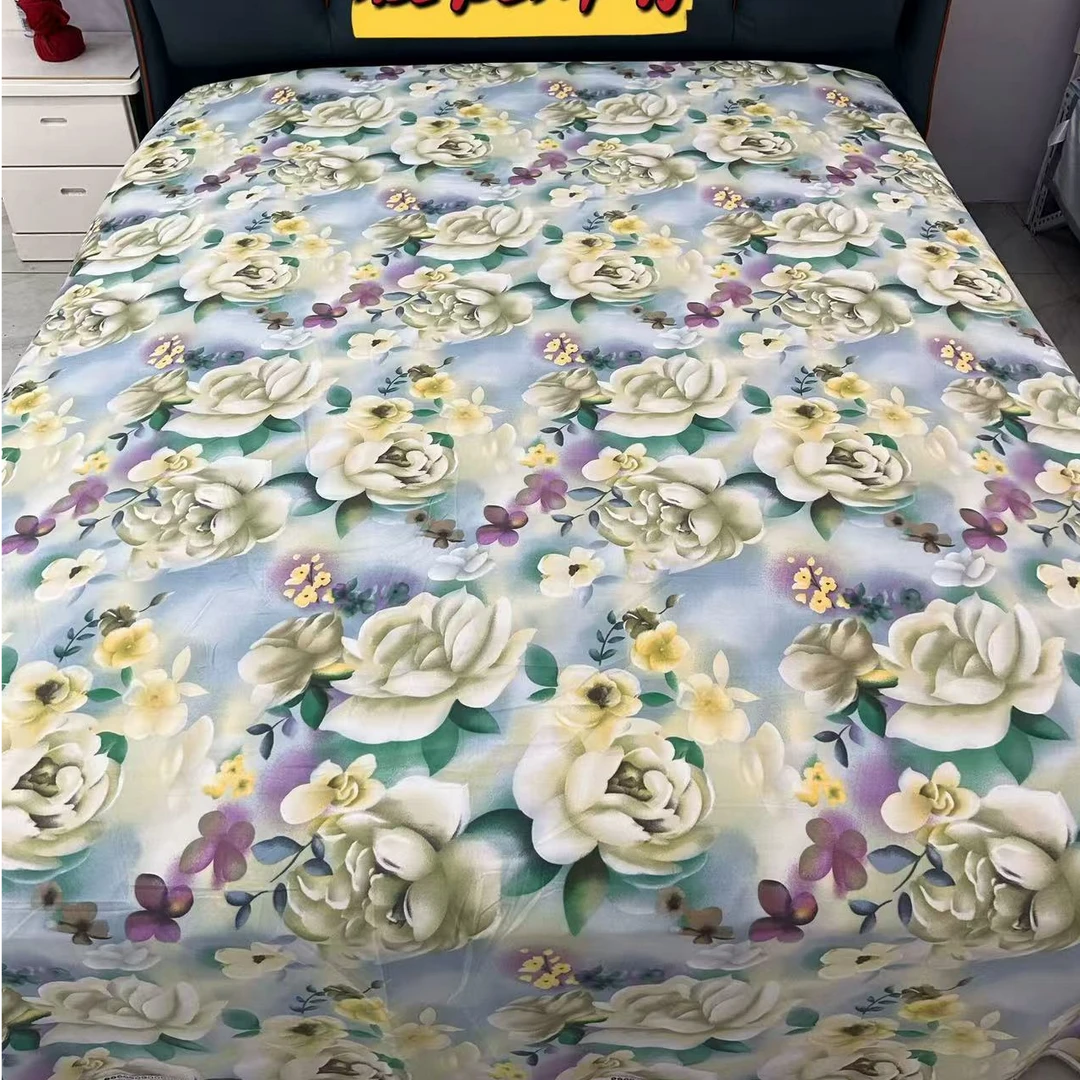 【布头福利】正宗长绒棉2米.2.3米床单纯棉床单-梦之泡影