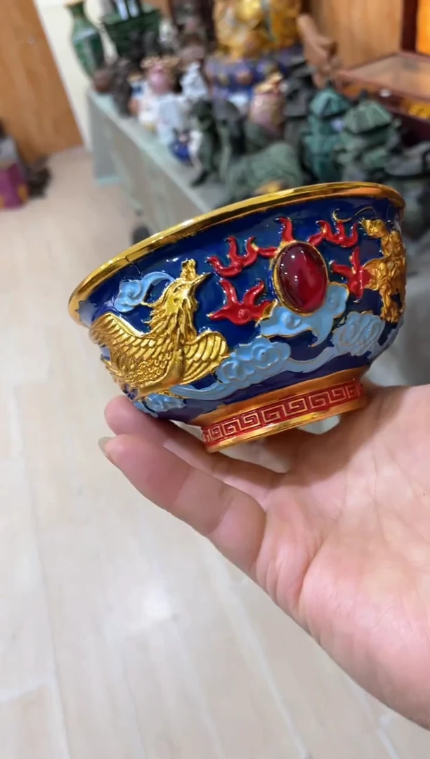 【闪购商品】摆件宫廷影视老旧工艺摆件