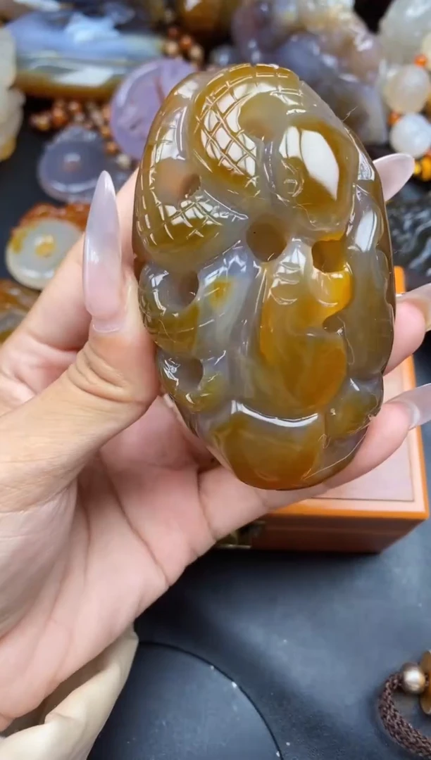 【闪购商品】玛瑙/玉髓颈饰未镶嵌ll