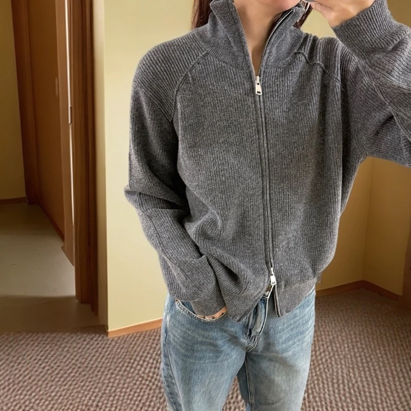 【2025春装新款】2025春季新款女装秋冬高级感漂亮开衫毛衣穿搭上衣