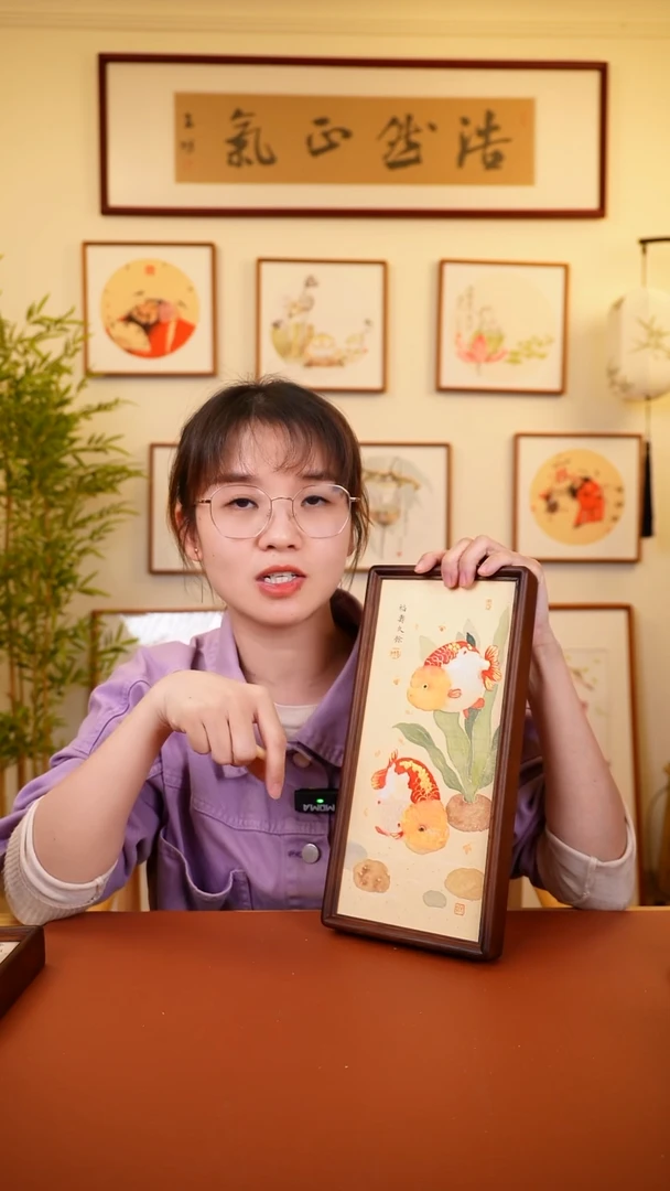 横款鹿鸣现代美术馆-岳倚竹老师作品