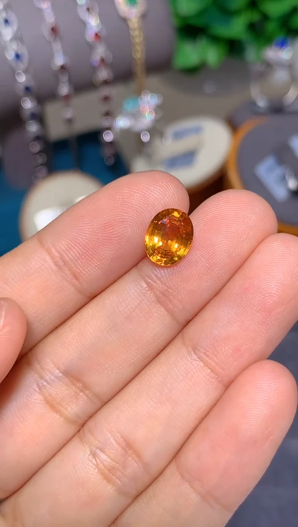 裸石彩色蓝宝石2.19CT