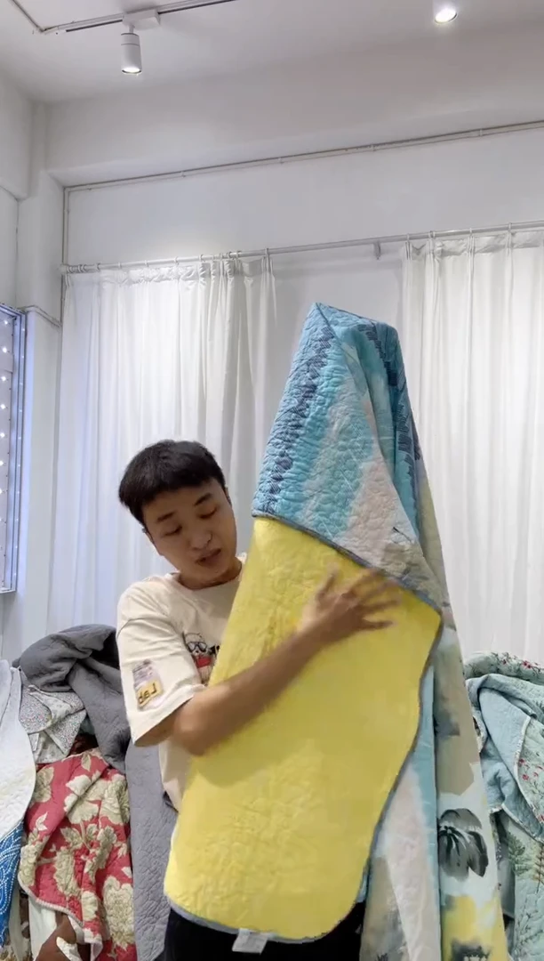 棉220*230纯棉床盖130号微瑕