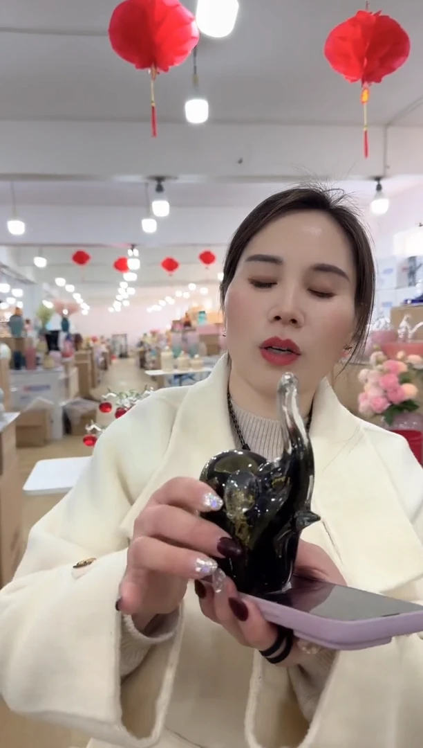 【闪购商品】无铅玻璃美全花器-c-早23