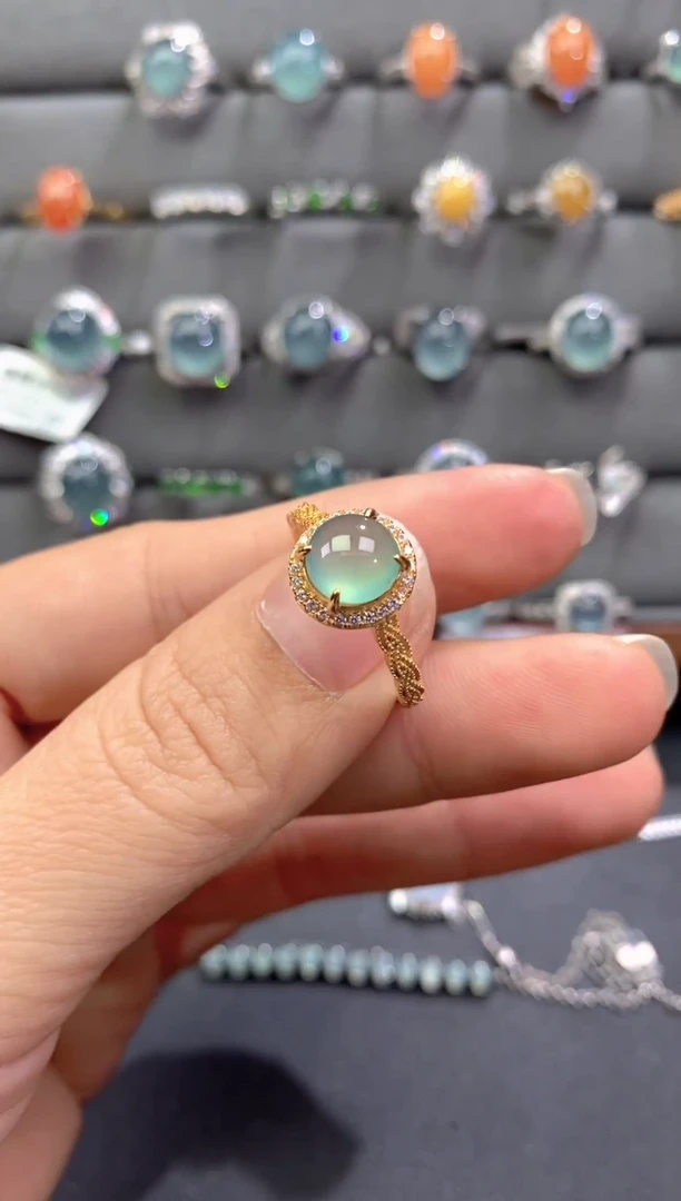 未镶嵌戒指翡翠天然A货翡翠