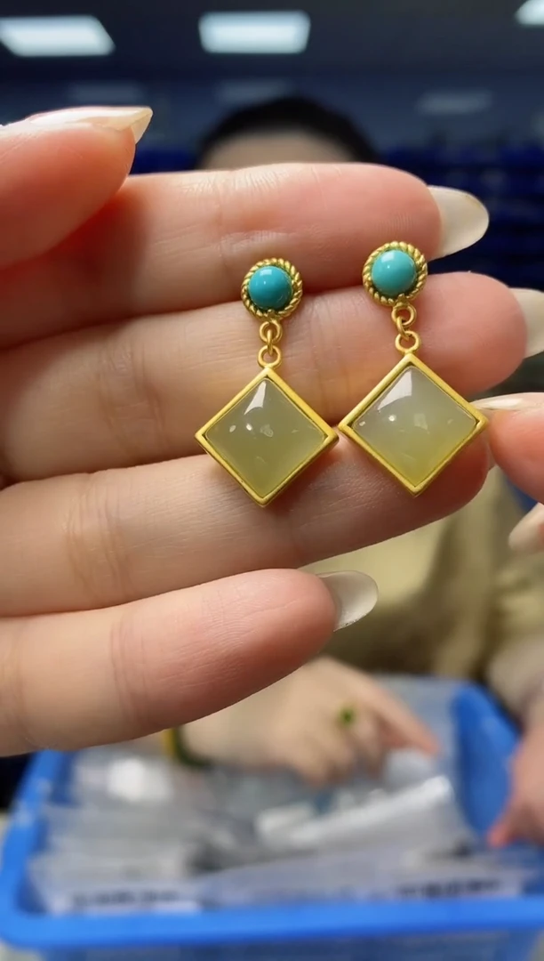 【闪购商品】和田玉EZ1561银S925镶嵌EZ1561