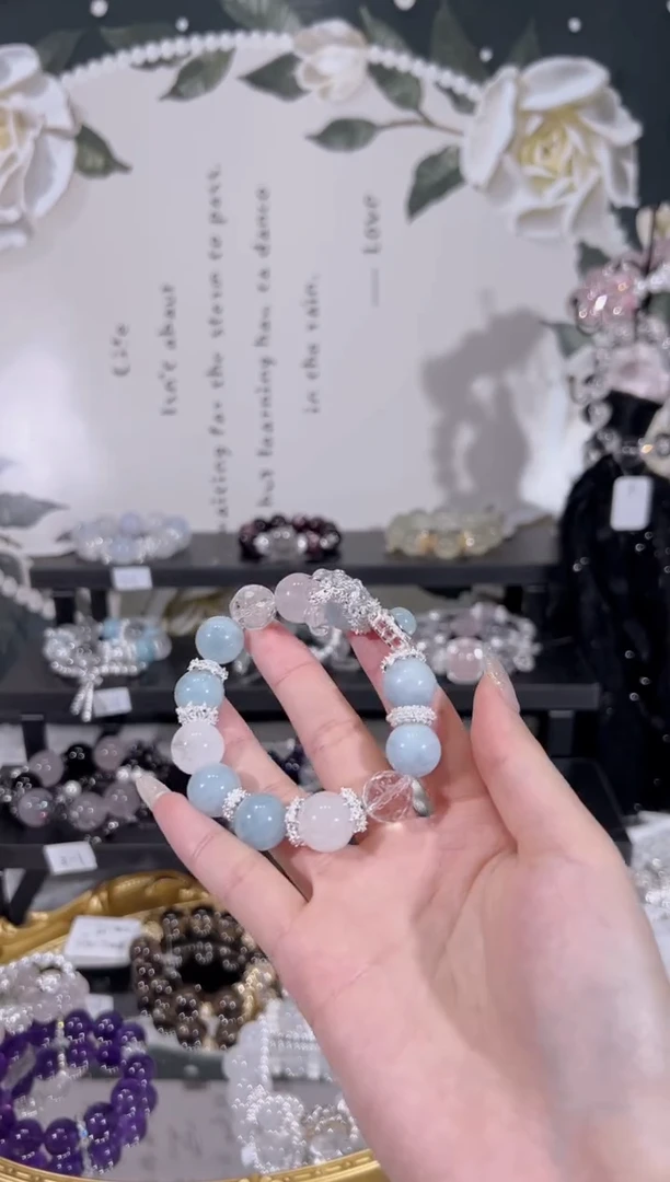 【闪购商品】水晶手链未镶嵌天然水晶默认微瑕 多样性发货发其一