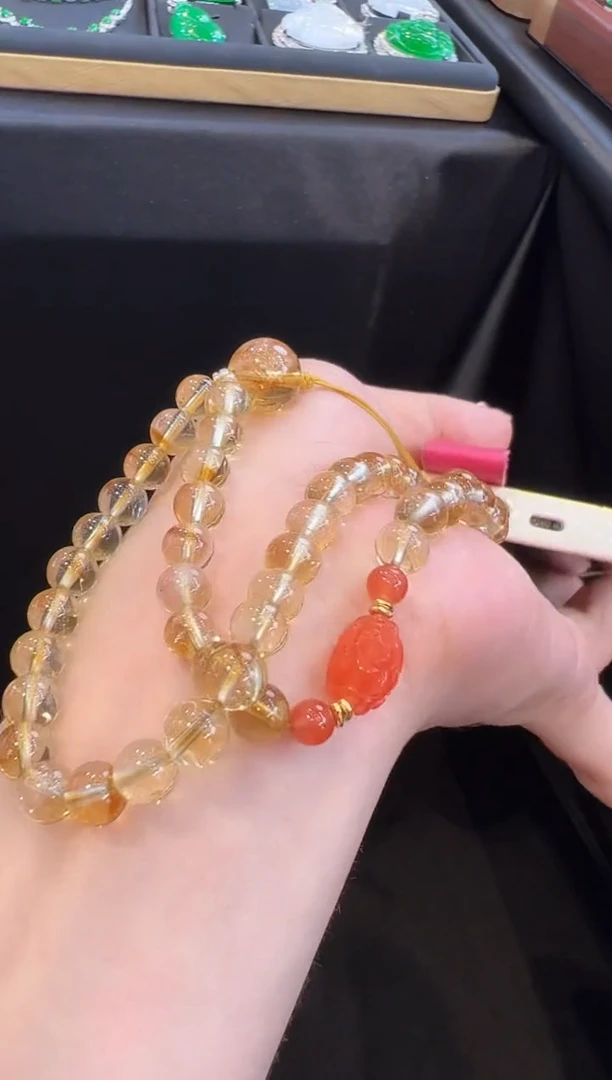 未镶嵌车挂水晶手机挂