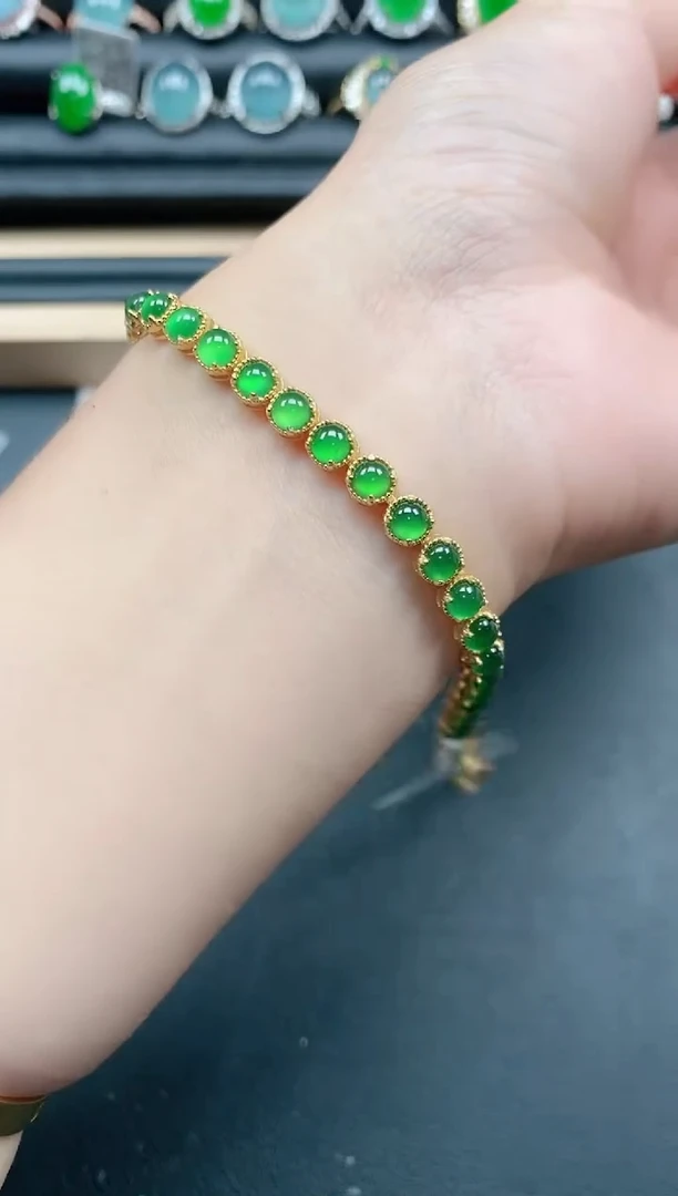 翡翠戒指银S925镶嵌1111111
