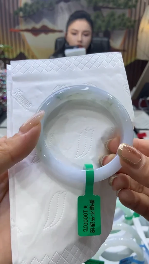 未镶嵌手镯翡翠0003983