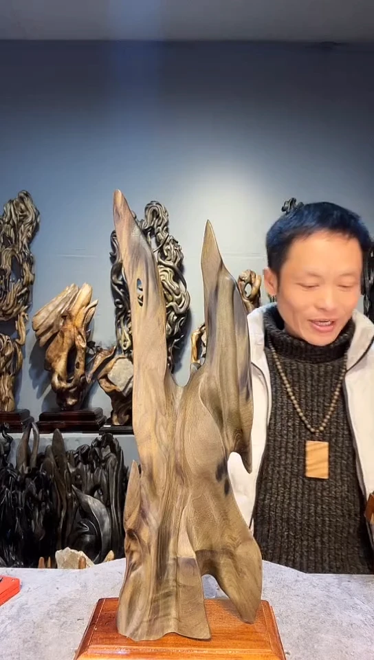 【闪购商品】金丝楠金丝楠小叶桢楠随行摆件52