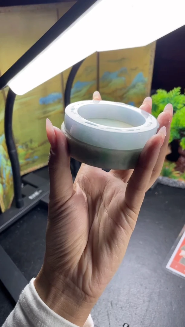 未镶嵌手镯定制翡翠正圈ABC3SZDZS