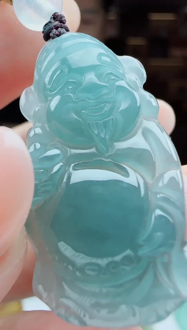 颈饰未镶嵌翡翠多样性发其一 小财神