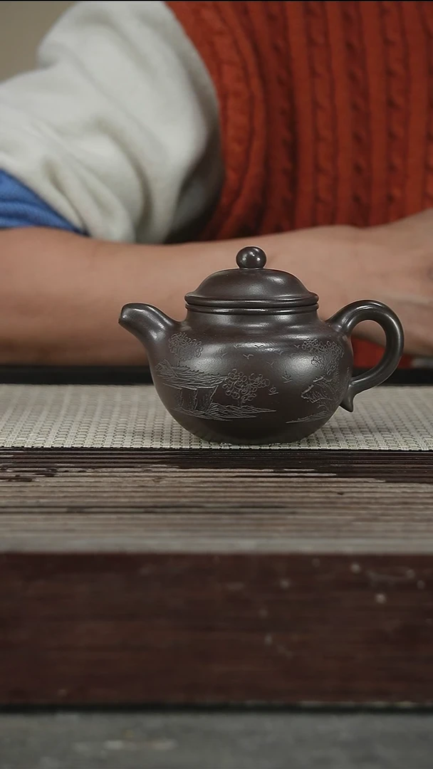 茶壶紫砂容量200CC19号