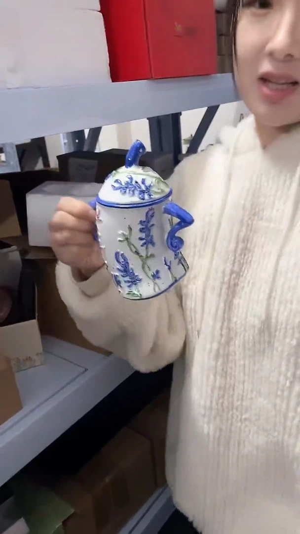 【闪购商品】瓷片豆包儿推荐饰品摆件
