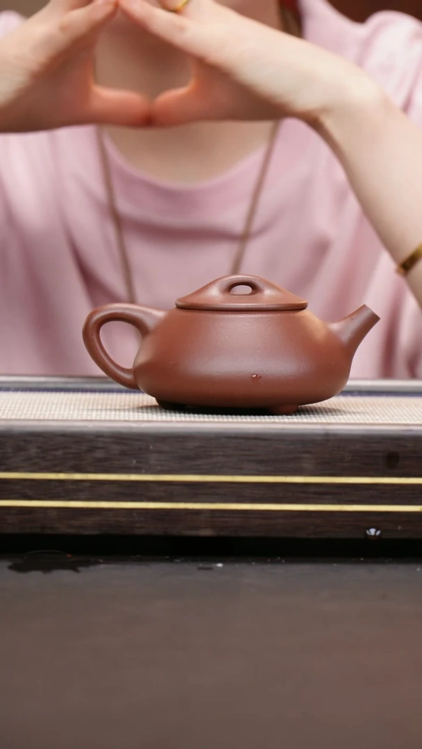 茶壶紫砂云根老紫泥  满瓢