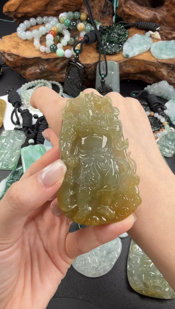 吊坠(不含链)未镶嵌翡翠翡翠饰品-209