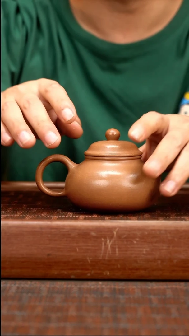 茶壶紫砂LZX 沉香段 容天