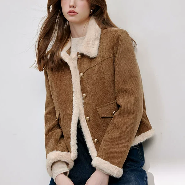 短外套时尚小香风春季常规款气质粉色小香女款#AWZ