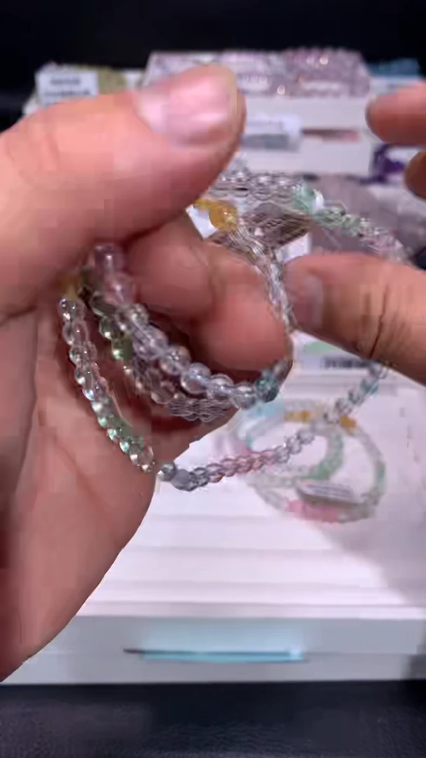 【闪购商品】水晶手链未镶嵌029彩托帕多圈