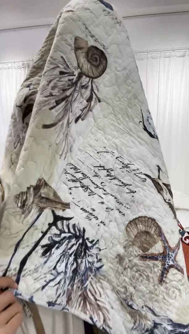 棉180*200纯棉床盖97号微瑕